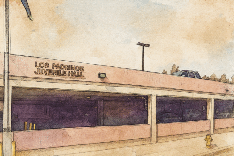 Los Padrinos Juvenile Hall Facade