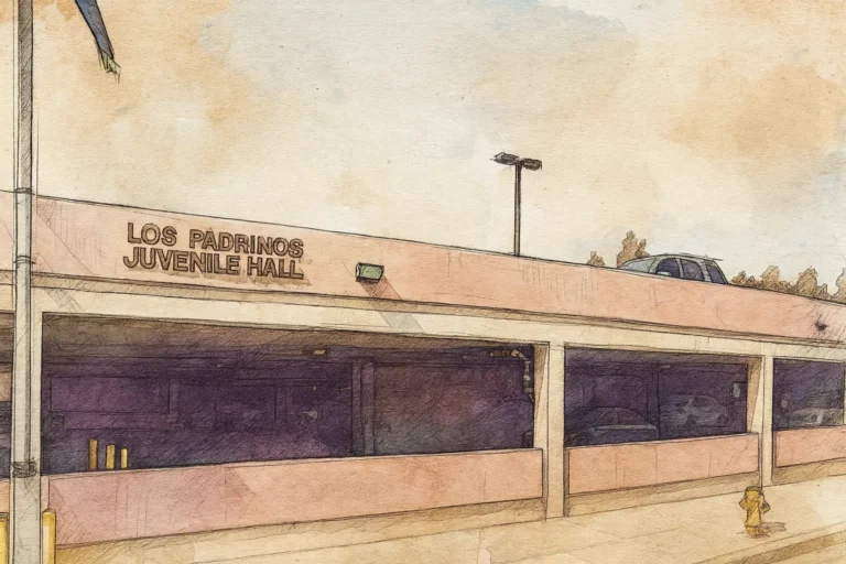 Los Padrinos Juvenile Hall Facade